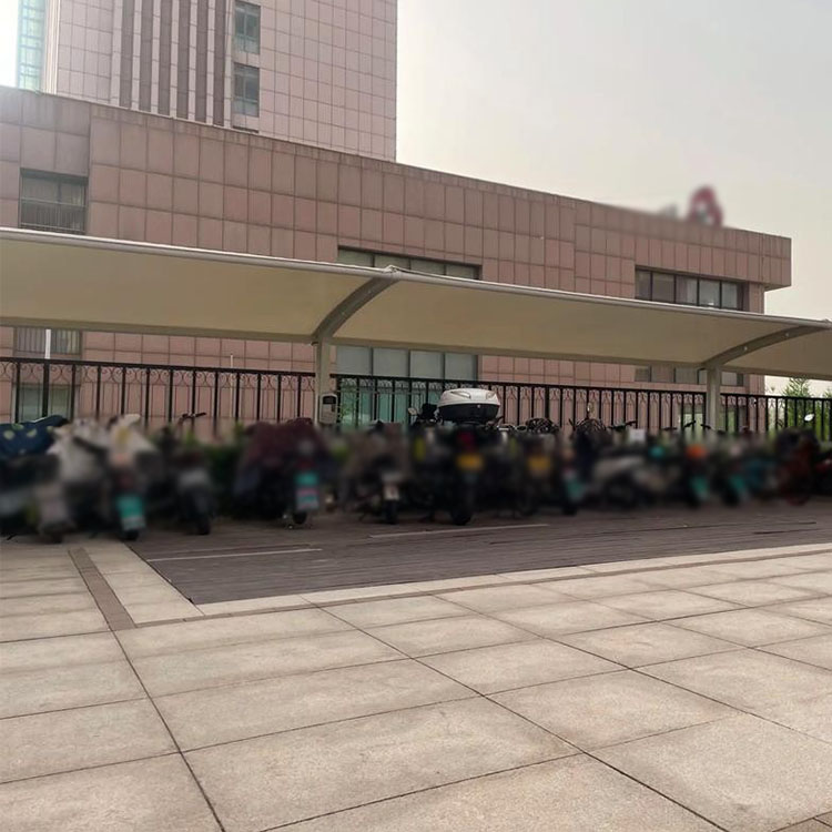 马山县膜结构电动车棚